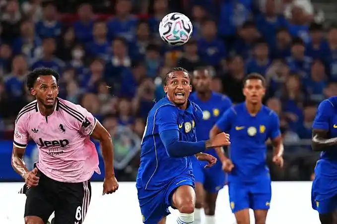 Joao Pedro and Chelsea teammates